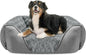 Washable Orthopedic Dog Bed – Soft Calming Pet Sofa for Small to Large Dogs