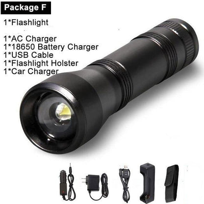 Black Light Flashlight UV Flashlight Super Bright LED Tactical Flashlights 1200 Lumen Rechargeable LED Zoomable UV Torch Waterproof Flashlight Lamp For Pet Urine Stains Detection/Camping