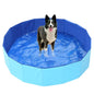 Foldable Pet Dog Cat Swimming Pool PVC Bathing Washing Dog Tub Bed Large Small Dog Swimming House Bed Summer Pool Portable Bathtubs PVC Non-Slip Foldable For small and Medium Dog