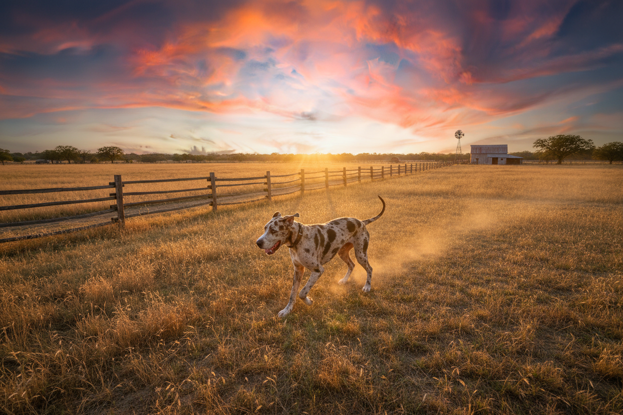 Great Dane at Sunset Ranch